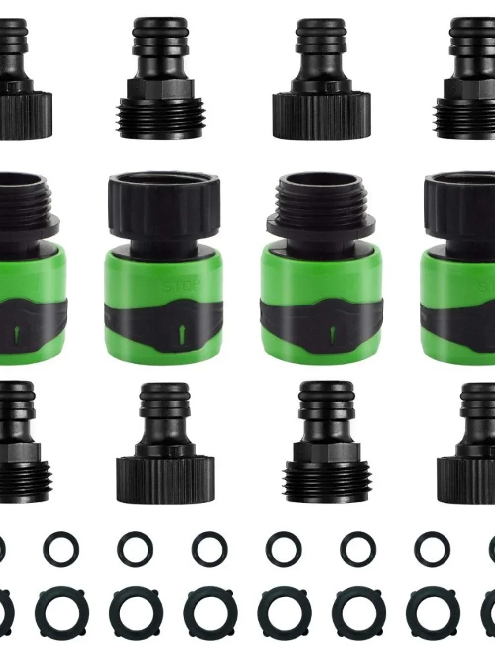Garden Hose Quick Connect Male and Female- Quick Link and Disconnect- Easy to Op
